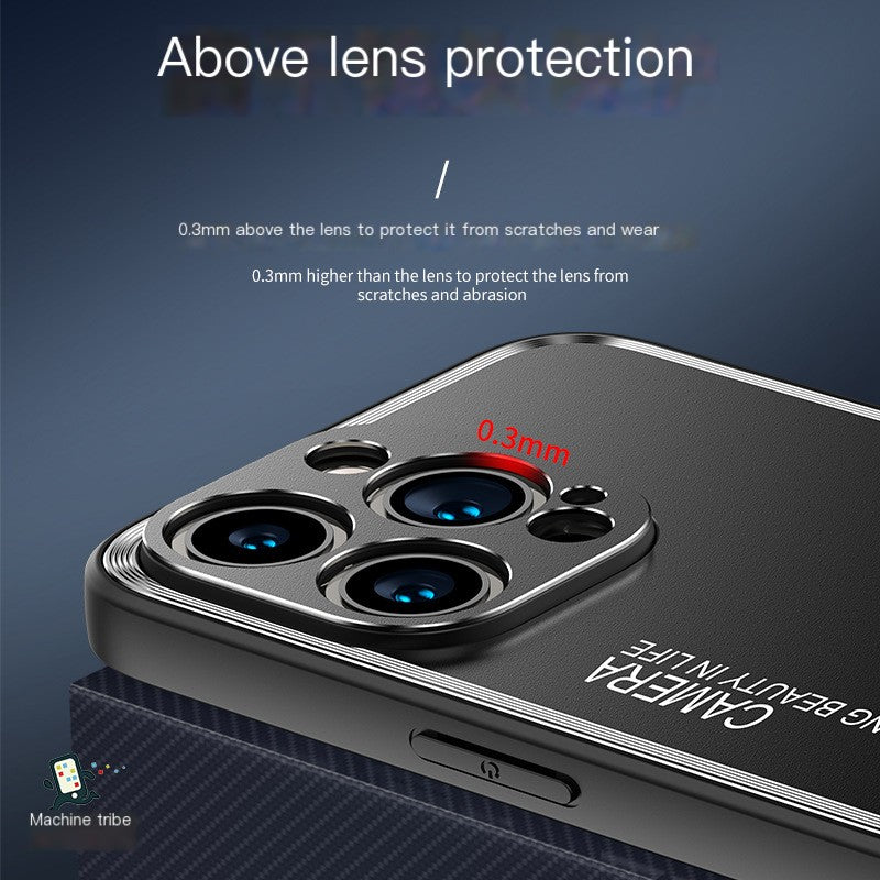 Metall-Rückseitenhülle für iPhone 15 Pro Max & 13/14