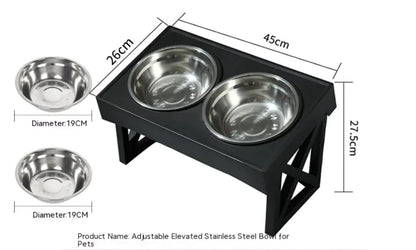 Slow Feed Elevated Pet Bowl