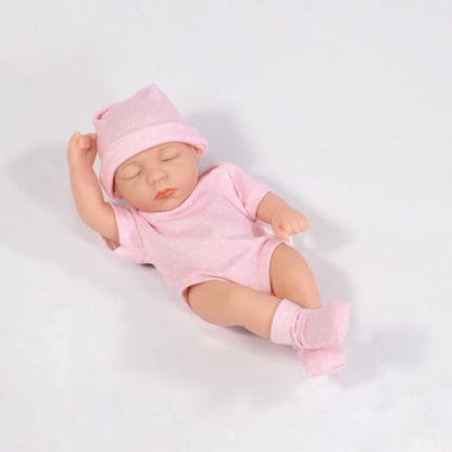 Mini Soft Silicone Baby Doll - Cute Gift for Girls