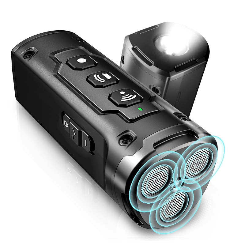 Ultrasonic Dog Repeller with Flashlight Feature