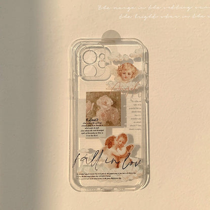 Transparent Soft Rubber Phone Case for iPhone XS Max 11/12/13/14