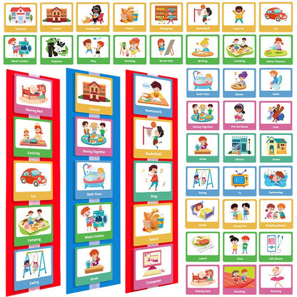 Children's Behavior Visual Aid Schedule