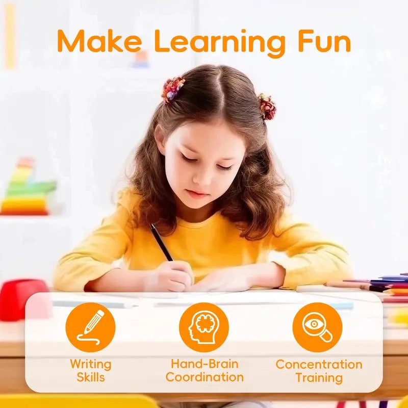 Children's Handwriting Practice Stationery Set