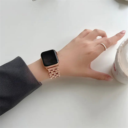 Rostfritt stål Colorfast Smart Watch-armband