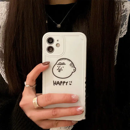 Funny Crowd Mobile Phone Case for Apple Devices