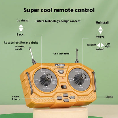 Kids' Excavator Toy Truck