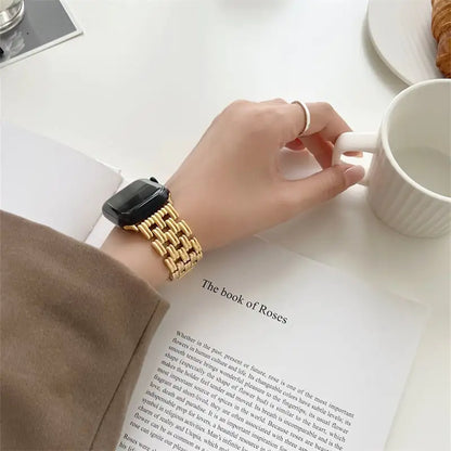 Rostfritt stål Colorfast Smart Watch-armband