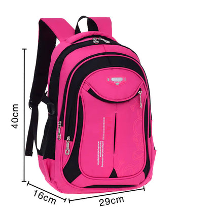 Lightweight Waterproof Schoolbag for Kids