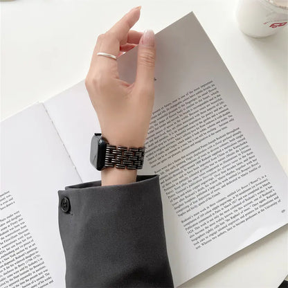Rostfritt stål Colorfast Smart Watch-armband