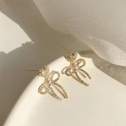 Korean S925 Silver Stud Earrings - Stylish & Versatile