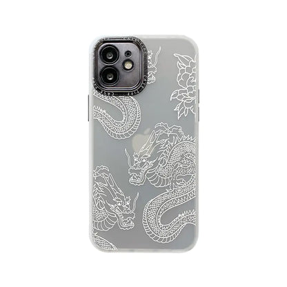 Electroplating Lens Mobile Phone Case for Apple & Longshi