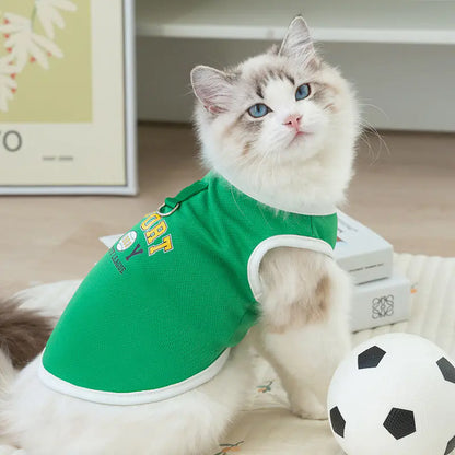 Breathable Sunscreen Mesh Vest for Pets