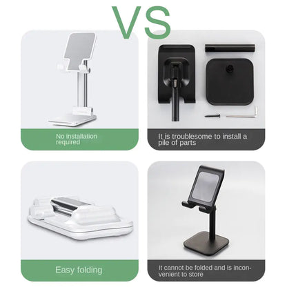 Adjustable Foldable Desktop Phone and Tablet Stand