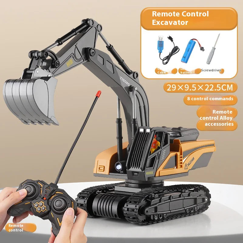 Kids' Excavator Toy Truck