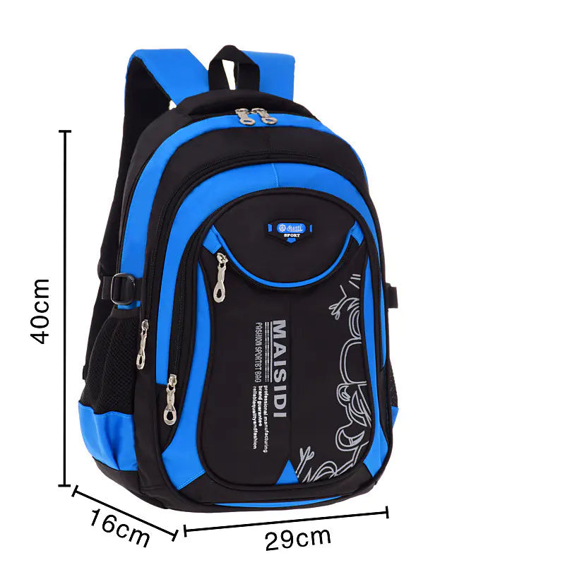 Lightweight Waterproof Schoolbag for Kids